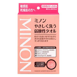 Minon Weakly Acidic Towel мочалка для чувствительной кожи