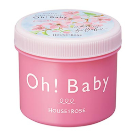 Oh! Baby Sakura Fufufu крем-скраб для тела с ароматом сакуры