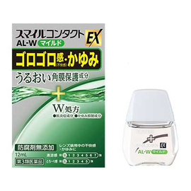 Lion Smile Contact EX AL-W глазные капли от дискомфорта при ношении контактных линз