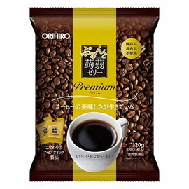 Orihiro Purunto Konnyaku Jelly Premium порционное желе из конняку с кофе