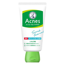 Mentholatum Acnes очищающий скраб для проблемной кожи