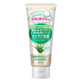 Utena Everish Aloe Scrub Wash пенка скраб с экстрактом алоэ
