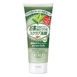 Utena Everish Tea Scrub Wash пенка скраб с экстрактом листьев чая
