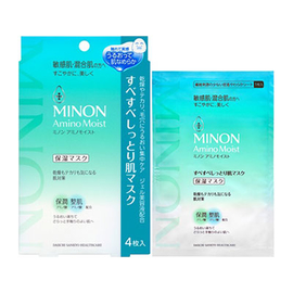 Minon Amino Moist балансирующие маски для сужения пор