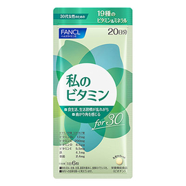 Fancl My Vitamin for 30 комплекс витаминов для женщин 30-40 лет