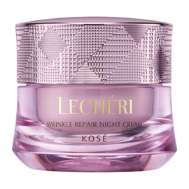 Kose Lecheri Wrinkle Repair ночной крем от морщин
