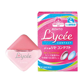 Rohto Lycee Contact глазные капли для тех кто носит линзы