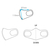 PITTA Mask Kids Cool маски многоразовые детские