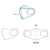 PITTA Mask Small Chic маски многоразовые
