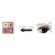 Kose Visee Glossy Rich Eyes N палетка теней для век