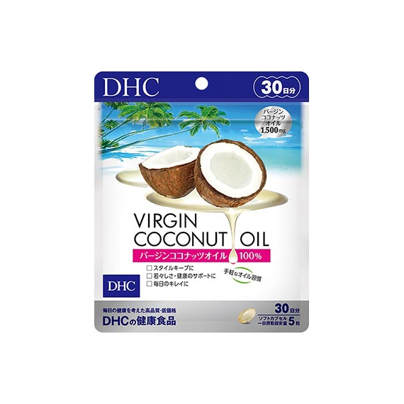 DHC Virgin Coconut Oil кокосовое масло для красоты и похудения