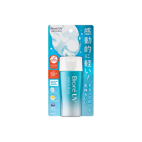 Kao Biore UV Aqua Rich Watery Gel солнцезащитный гель для лица и тела