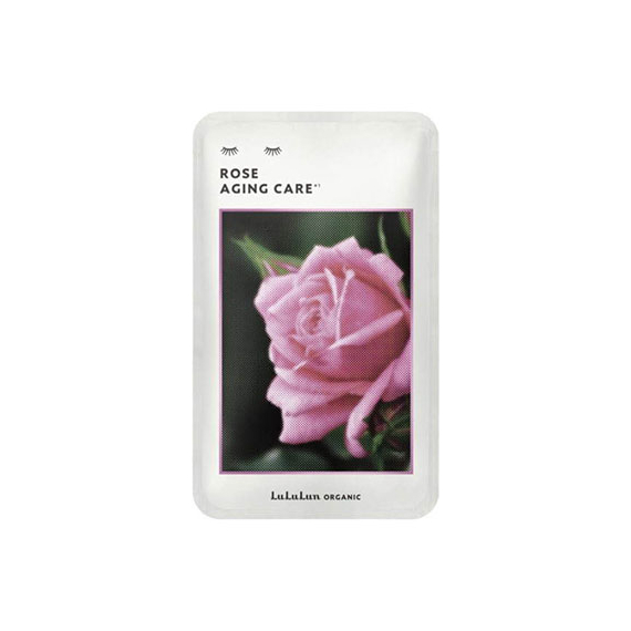 Органические антивозрастные маски LuLuLun Organic Rose