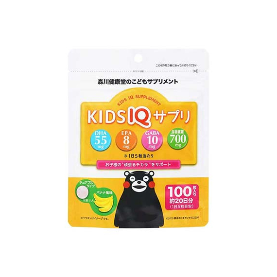 Morikawa Kenkodo Kids IQ Supplement детский комплекс с омега кислотами и ГАМК