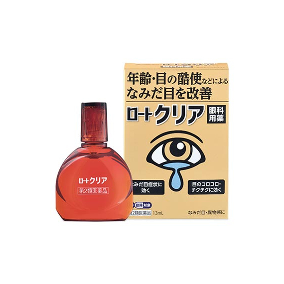 Rohto Clear капли для глаз от ощущения инородного тела