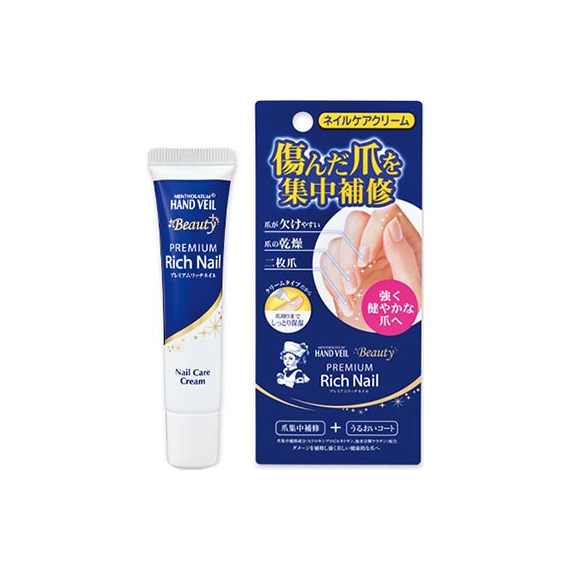 Mentholatum Hand Veil Beauty Premium Rich Nail крем для ухода за ногтями