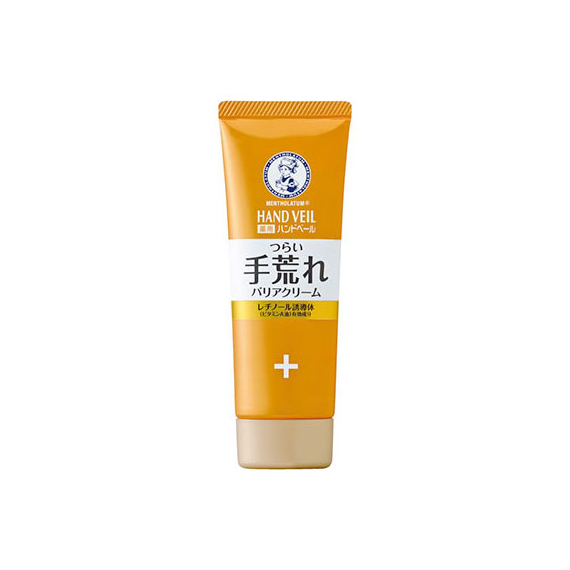 Mentholatum Hand Veil Rough Hand Barrier Cream крем для рук с витаминами против сухости