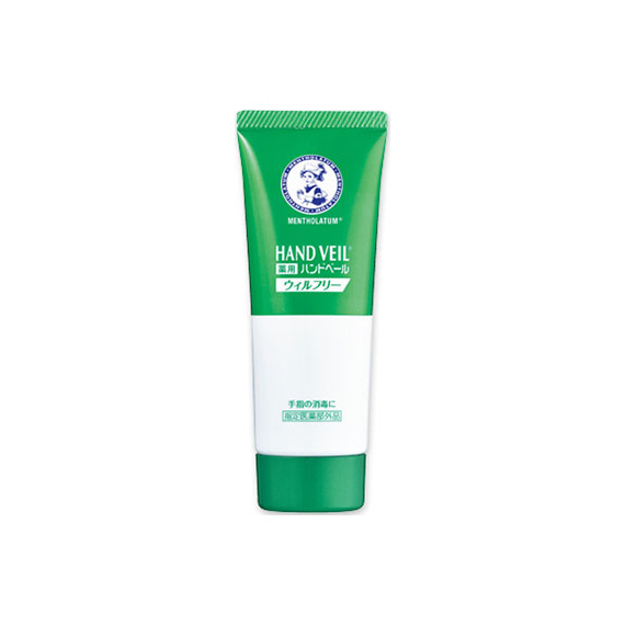 Mentholatum Hand Veil Willfree Rich Milk увлажняющая дезинфицирующая эмульсия для рук