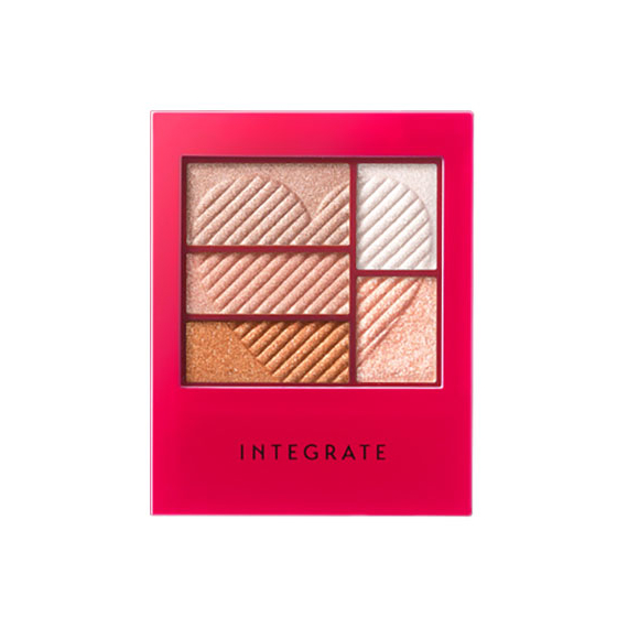 Shiseido Integrate Triple Recipe Eyes палетка теней для век пятицветная