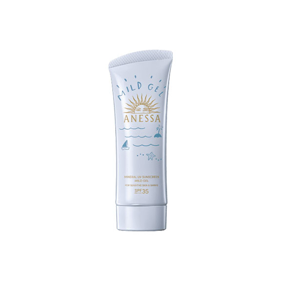 Shiseido Anessa Mineral UV Mild Gel санскрин-гель для чувствительной кожи