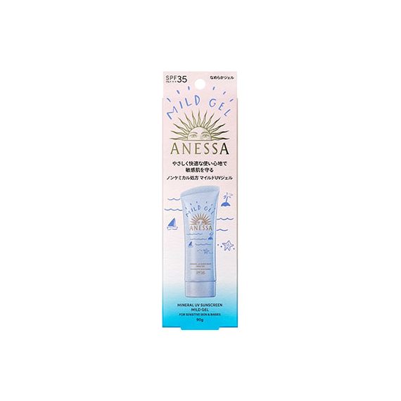 Shiseido Anessa Mineral UV Mild Gel санскрин-гель для чувствительной кожи