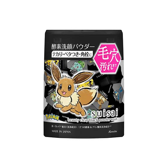 Kanebo Suisai Beauty Clear Black пудра для умывания с древесным углем
