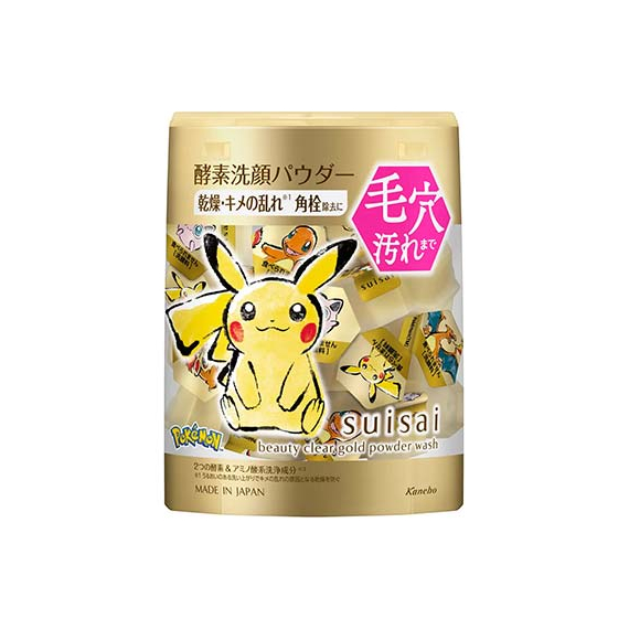 Kanebo Suisai Beauty Clear Gold увлажняющая пудра для умывания