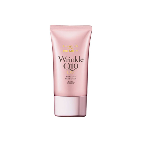 Kose CoenRich The Premium Wrinkle Q10 антивозрастной крем для рук против морщин