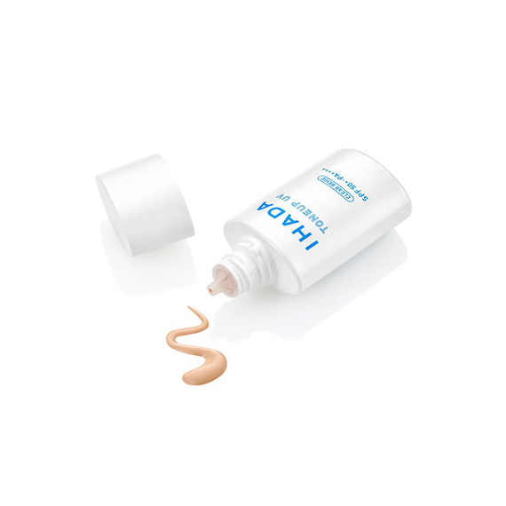 Shiseido Ihada Medicated Face Protect UV Milk санскрин с тональным эффектом