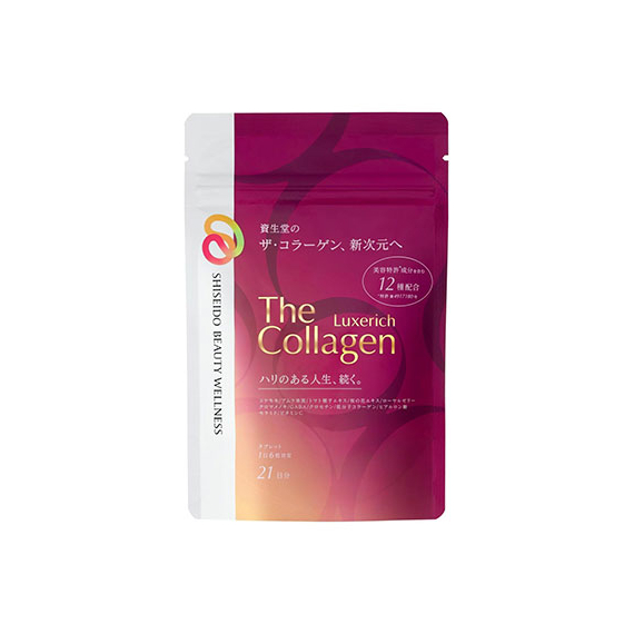 Shiseido The Collagen Luxerich Tablet премиум-коллаген в таблетках