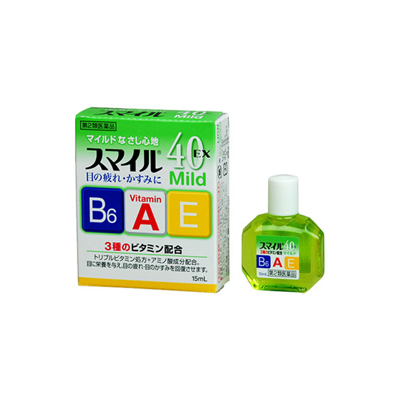 Lion Smile 40 EX витаминизированные глазные капли