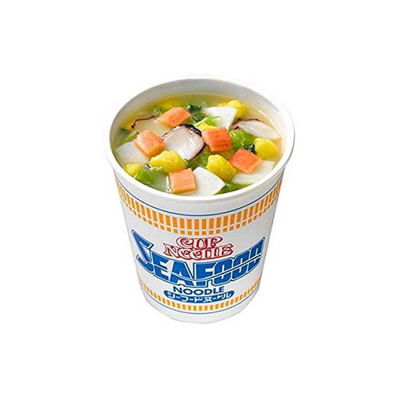 Cup Noodle Seafood рамен с морепродуктами