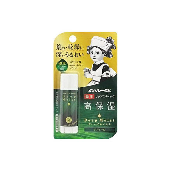 Mentholatum Medicated Deep Moist увлажняющий бальзам для губ