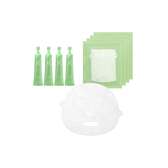 Shiseido d Program Mask QQ маски для экстренного увлажнения