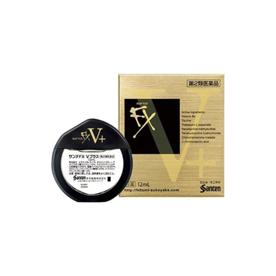 Sante FX V+ освежающие капли для глаз
