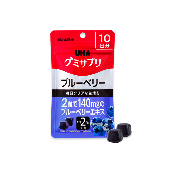 UHA Gummy Supple экстракт черники