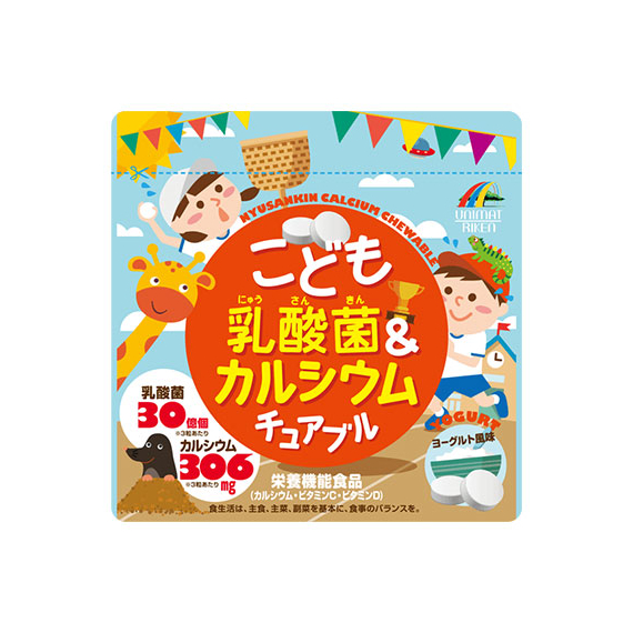 Unimat Riken кальций+витамины+лактобактерии для детей