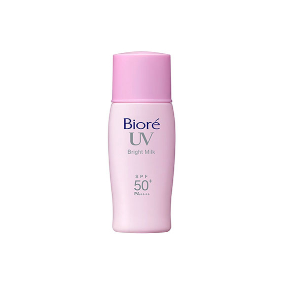 Kao Biore UV Perfect Bright Milk улучшающий тон санскрин