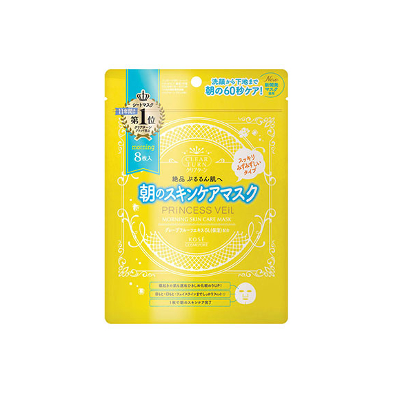 Kose Clear Turn Princess Veil Morning Skincare маски для утреннего ухода