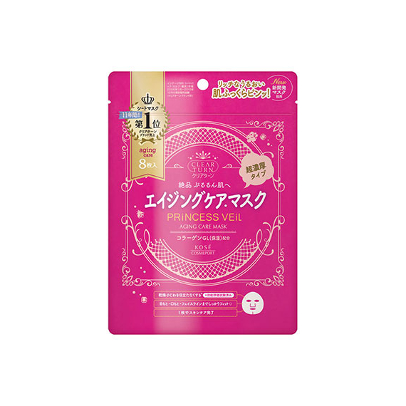 Kose Clear Turn Princess Veil Aging Care антивозрастные маски