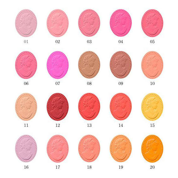 Les Merveilleuses Laduree Pressed Cheek Color N румяна-камеи