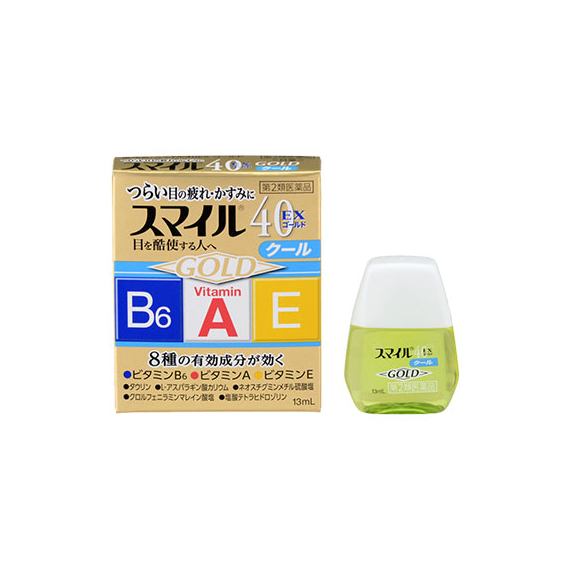 Lion Smile 40EX Gold витаминизированные капли для глаз