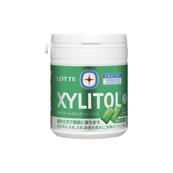LOTTE XYLITOL жевательная резинка в банке