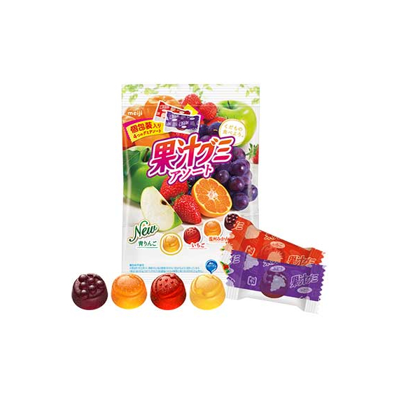 Meiji мармелад с фруктовым соком