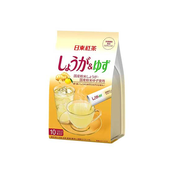 Nittoh Tea Ginger & Yuzu напиток с имбирем и юдзу
