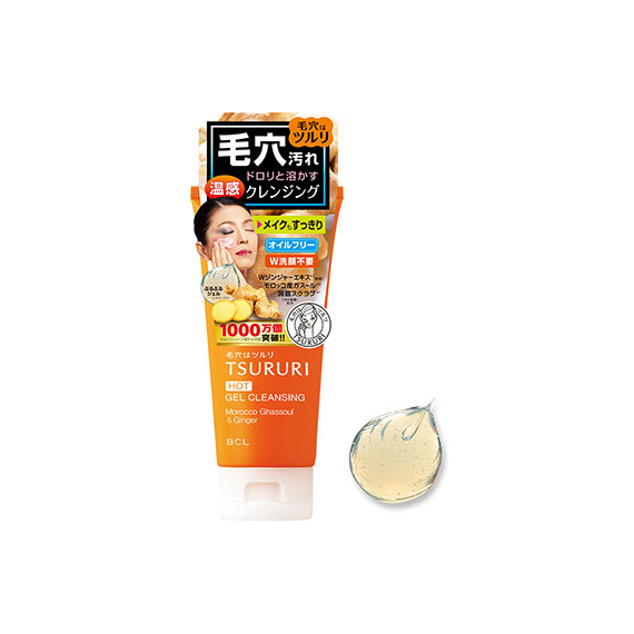 Tsururi Hot Gel Cleansing гель для очищения пор согревающий