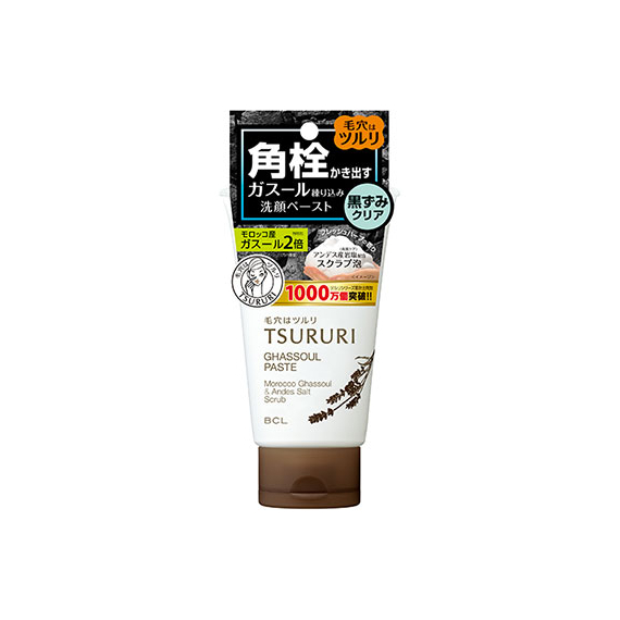 Tsururi Ghassoul Paste пенка для очищения пор с глиной гассул