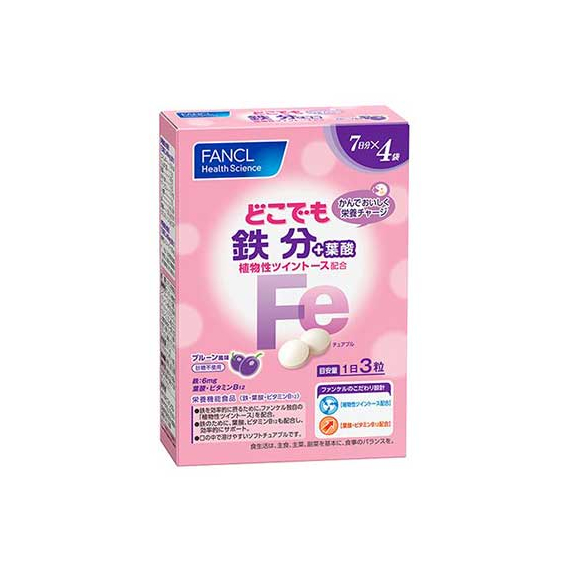 Fancl Anywhere Iron and Folic Acid железо фолиевая кислота и твинтоза