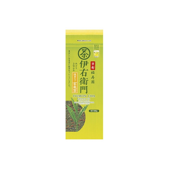 Iyemon Cha Matcha Genmaicha Roasted Rice зеленый чай с рисом