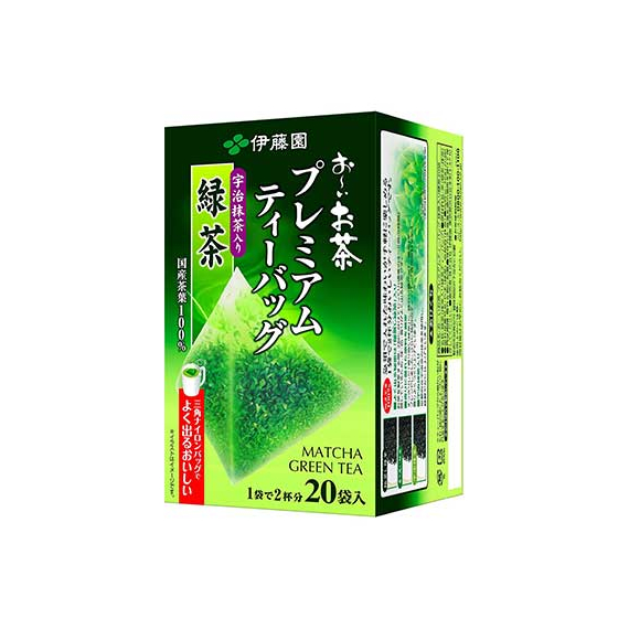Ito En Green tea With Matcha зеленый чай с маття в пакетиках